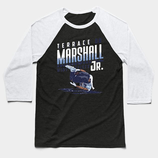 Terrace Marshall Jr. Carolina Player Name Baseball T-Shirt by Chunta_Design